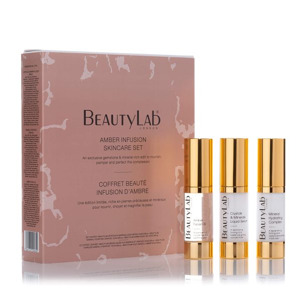 Amber Infusion Skincare Set Pack SHot
