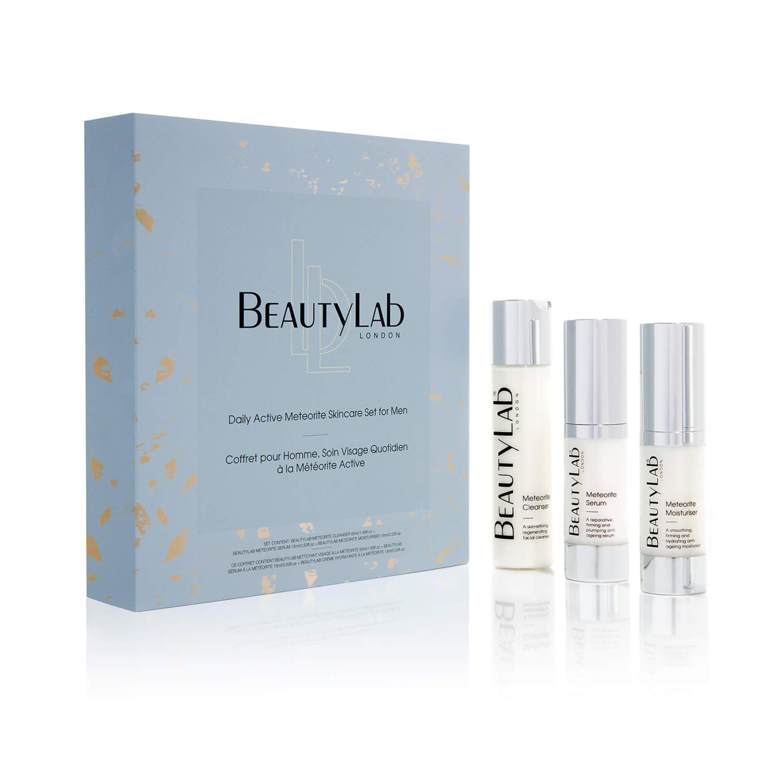 Beautylab Active Meteorite Skincare Set for Men