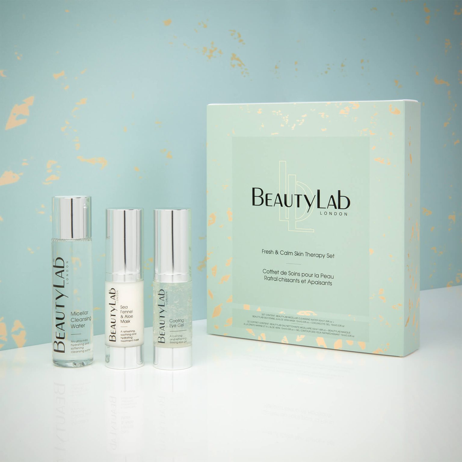 Beautylab Fresh & Calm Skin Therapy Set lifestyle