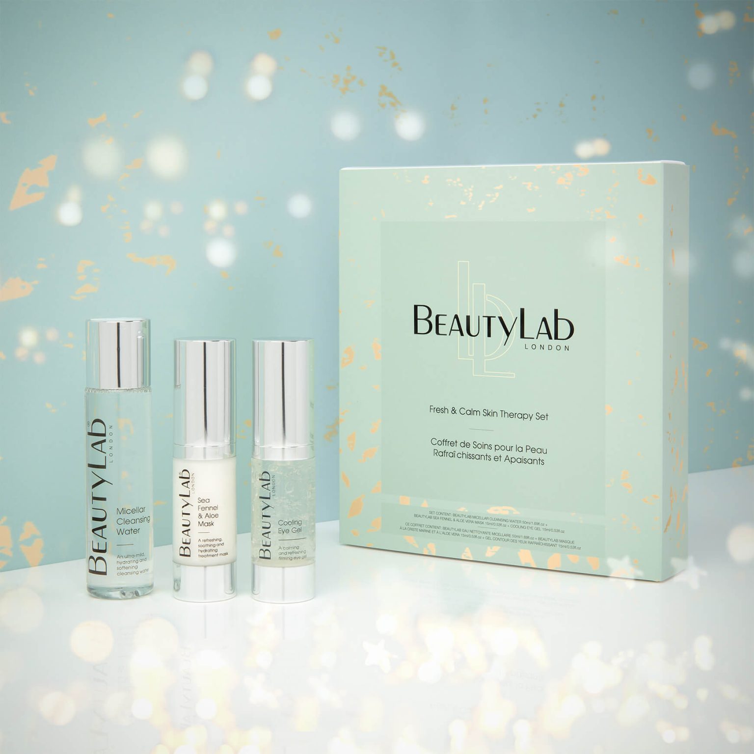 Beautylab Fresh & Calm Skin Therapy Set snow