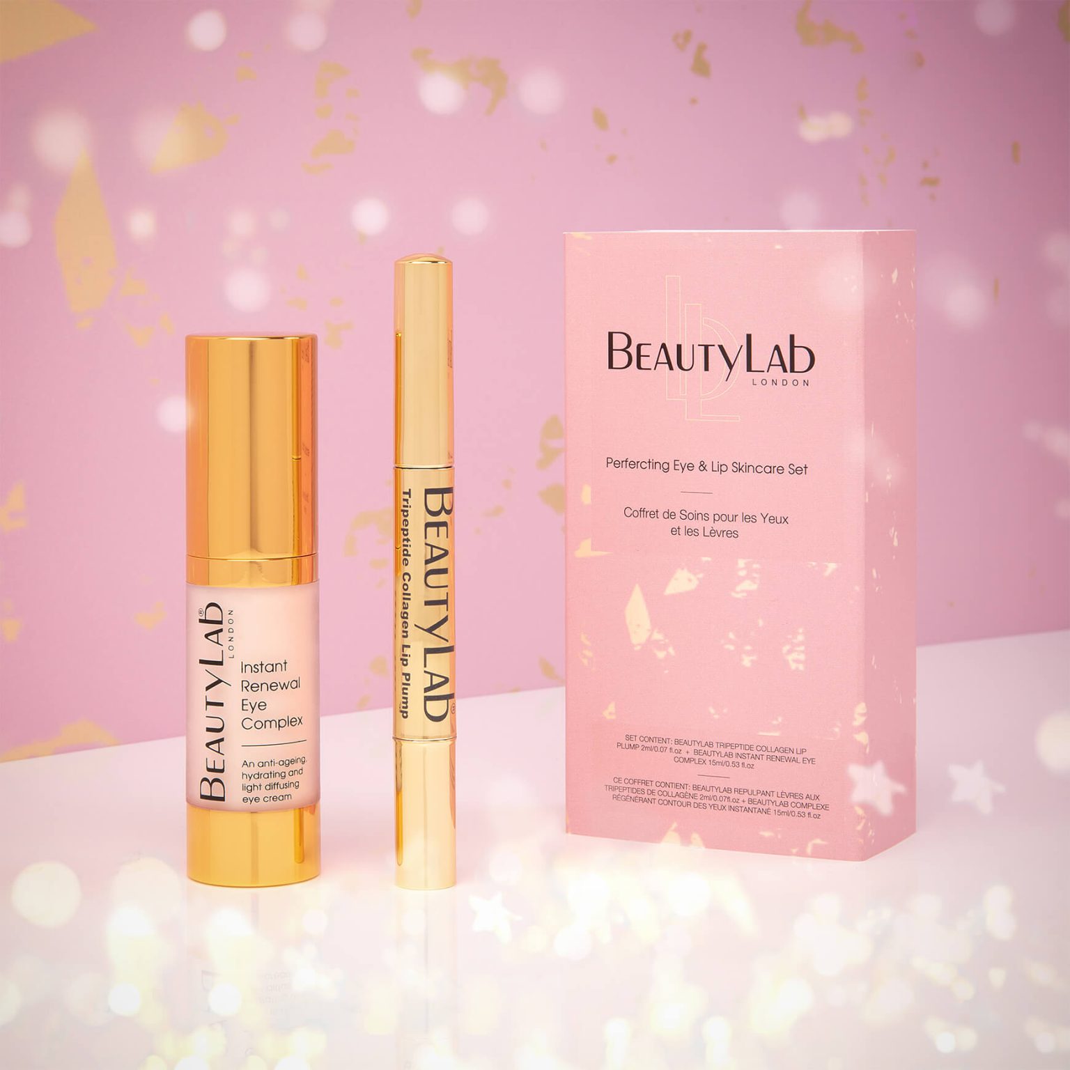 Perfecting Eye & Lip Skincare Set lifestyle