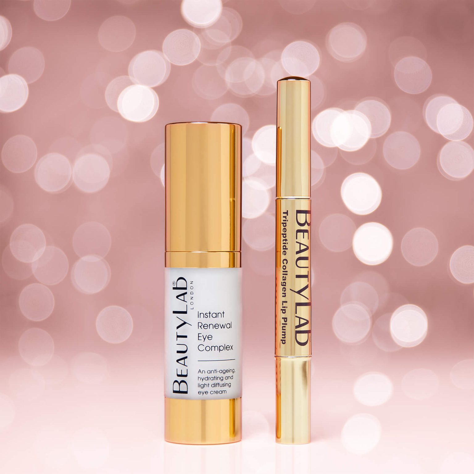 Perfecting Ete & Lip Skincare Set products snow